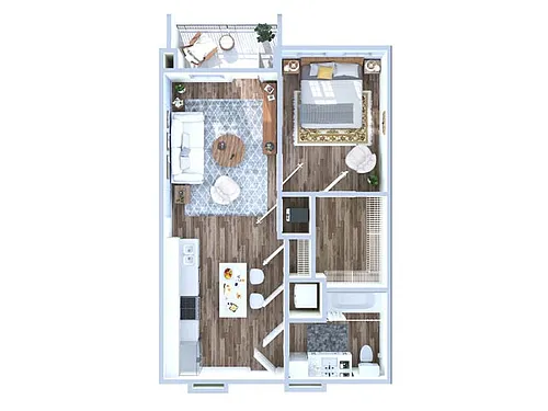 Floor plan Doppio | A1B