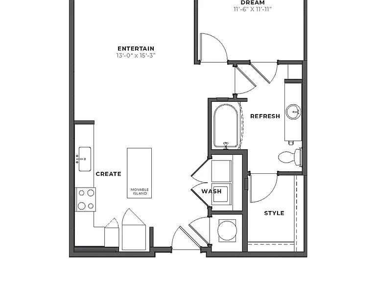 2D A1 Floorplan Image 2D A1 Floorplan Image