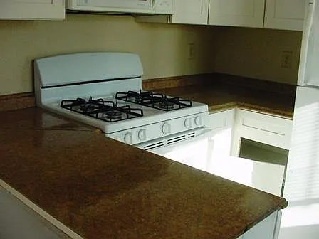 Stove and counter tops
