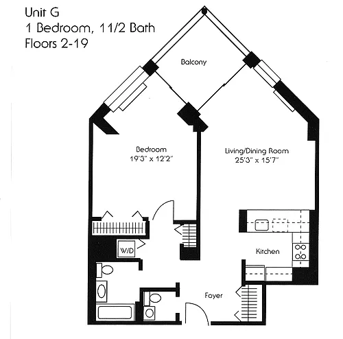 Floor plan G