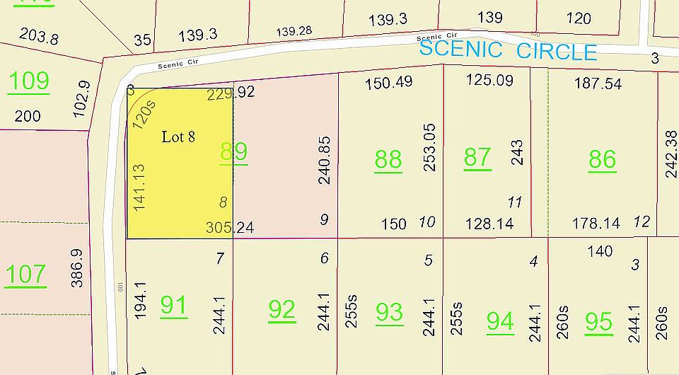 1st image of 0 Scenic Cir Lot 8