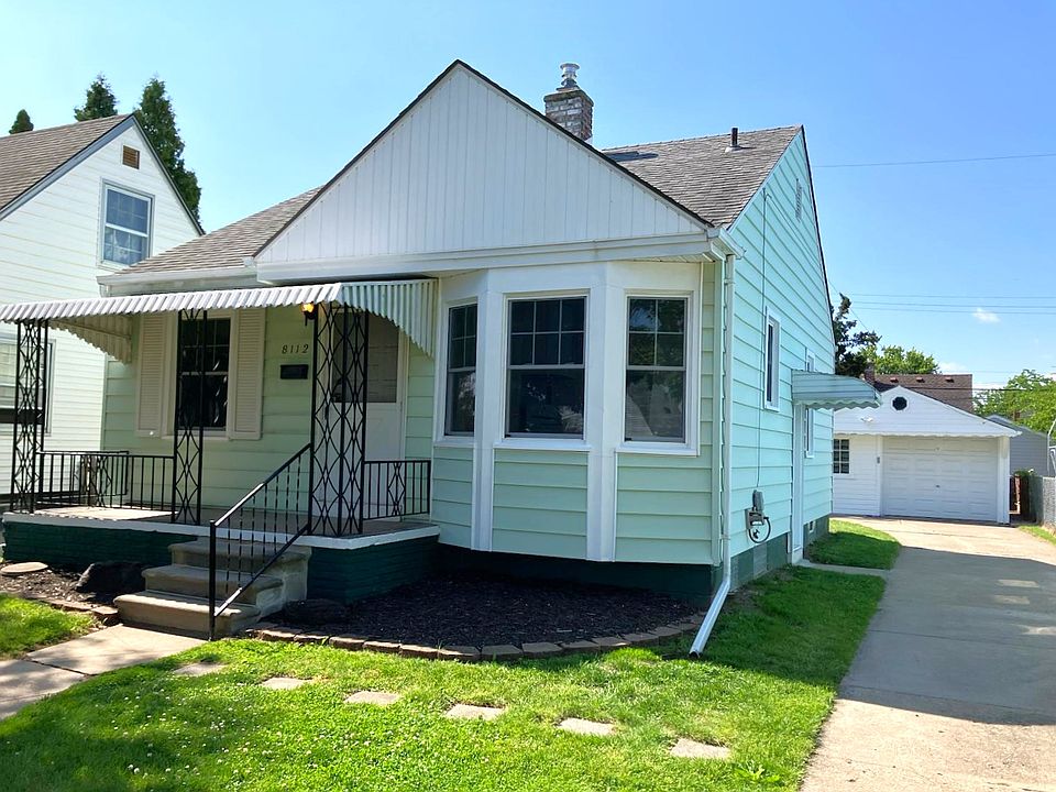 Cute clean & update 2 bedroom, 1 bathroom ranch home. Semi-finished basement with separate laundry room, washer & dryer included. 1.5 car garage. Central Air.