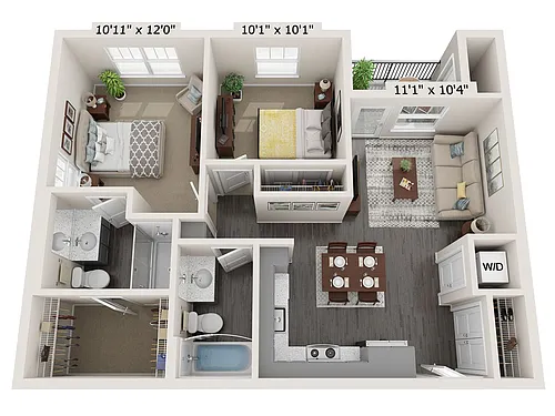 Floor plan B2
