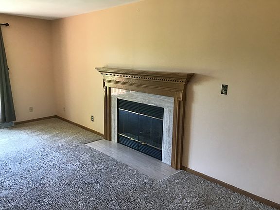 Natural Wood Fireplace