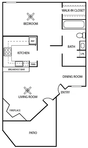 Floor plan Hawthorne