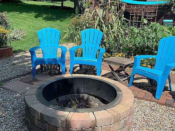 backyard fire pit