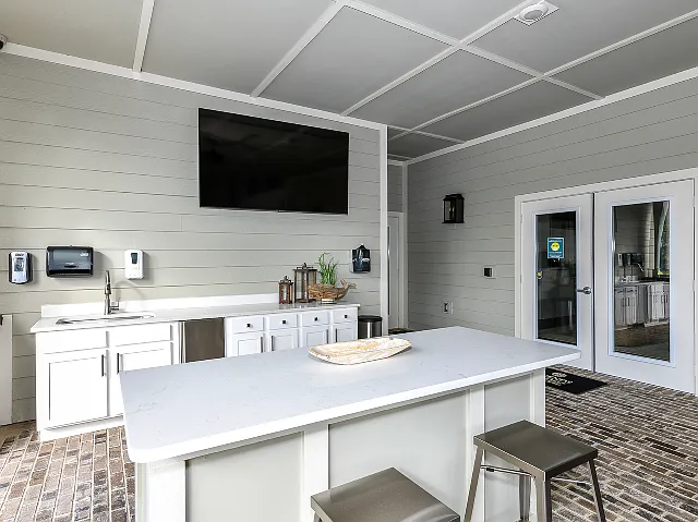 Outdoor Covered Kitchen