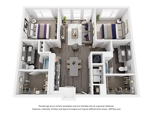 Floor plan The Peachtree