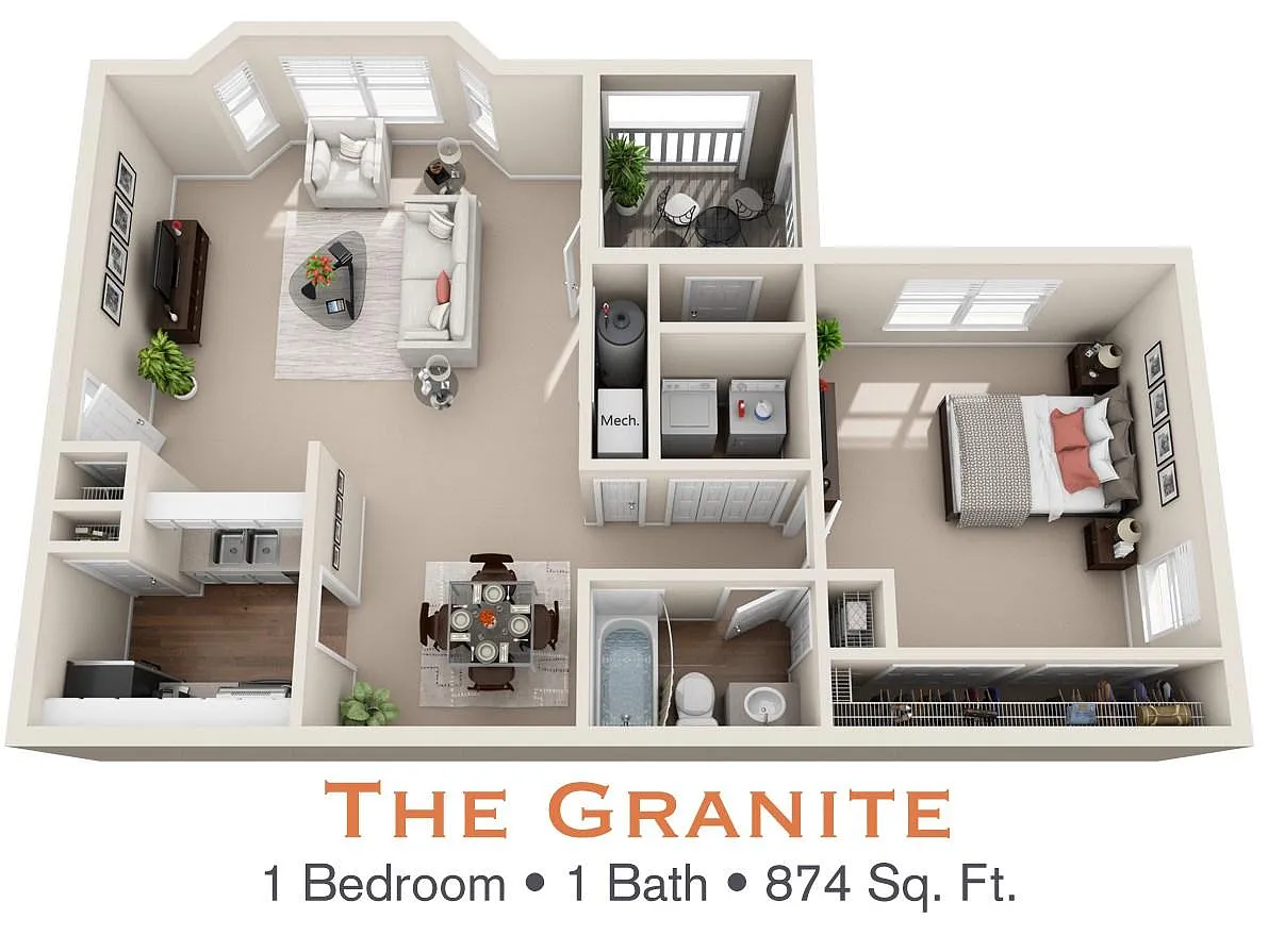Floor plan The Granite