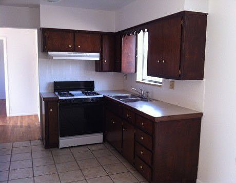 Kitchen with New Tile Countertop.
