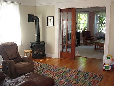 family room and living room