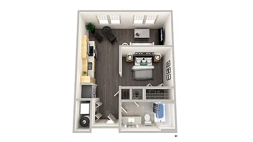 Floor plan Mercury 01A