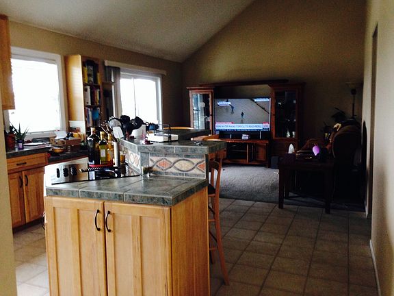 Family room from kitchen