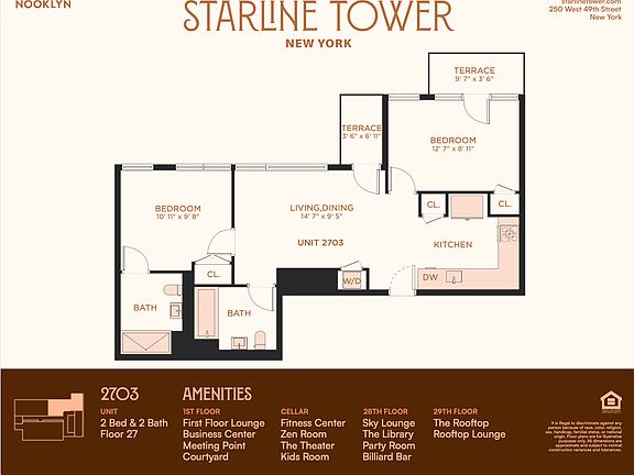 2nd image of 250 W 49th St #12703