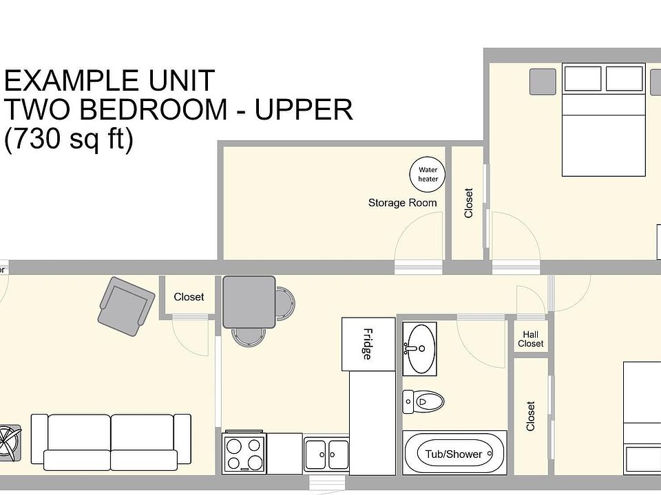 Example floor plan