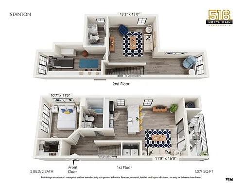 Floor plan Stanton