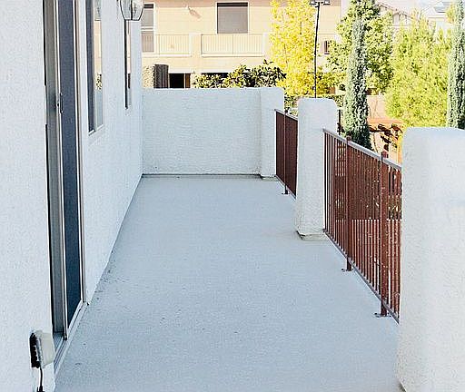 Balcony off master bedroom 