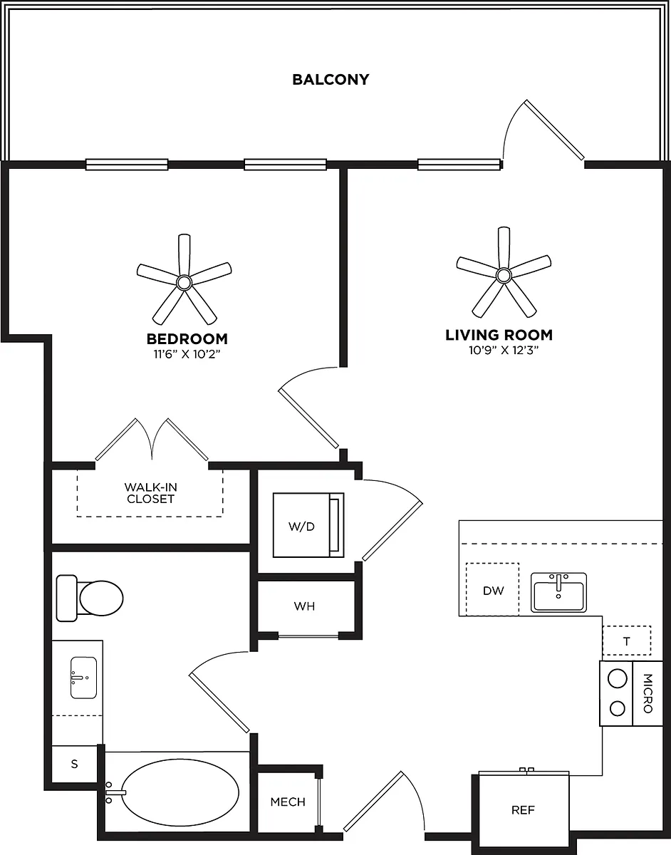 Floor plan A16