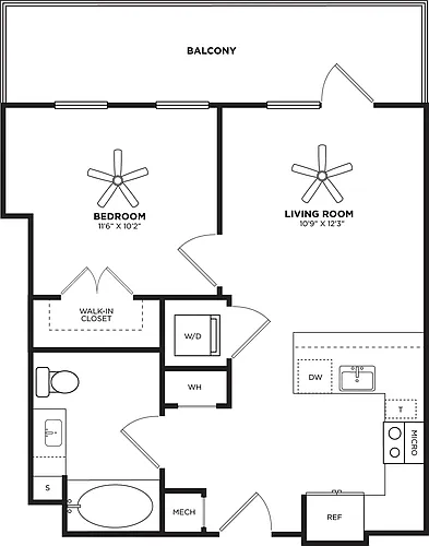 Floor plan A16