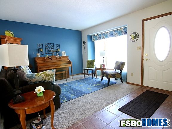 Living Room with Entry