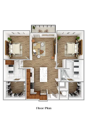 Floor plan RENOIR