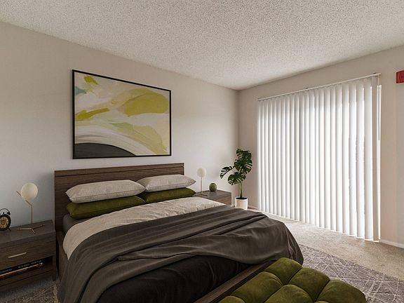 Virtually Staged Bedroom