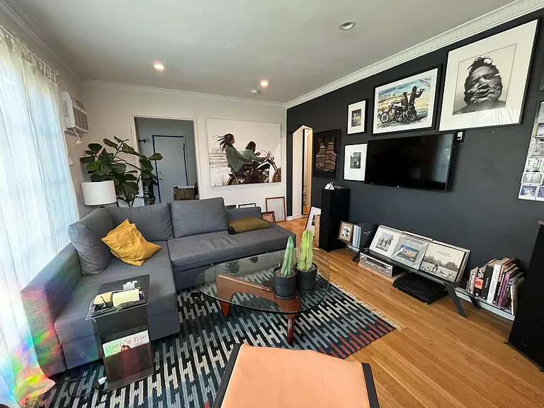 Living Room (with prior tenant's furniture)