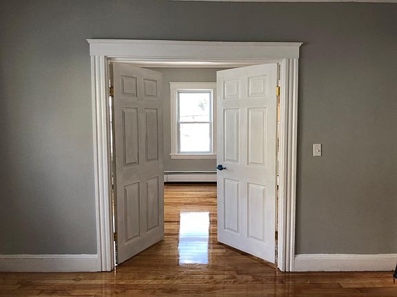 View from Living room French Doors to Bedroom#1