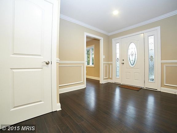 Foyer with hall closet