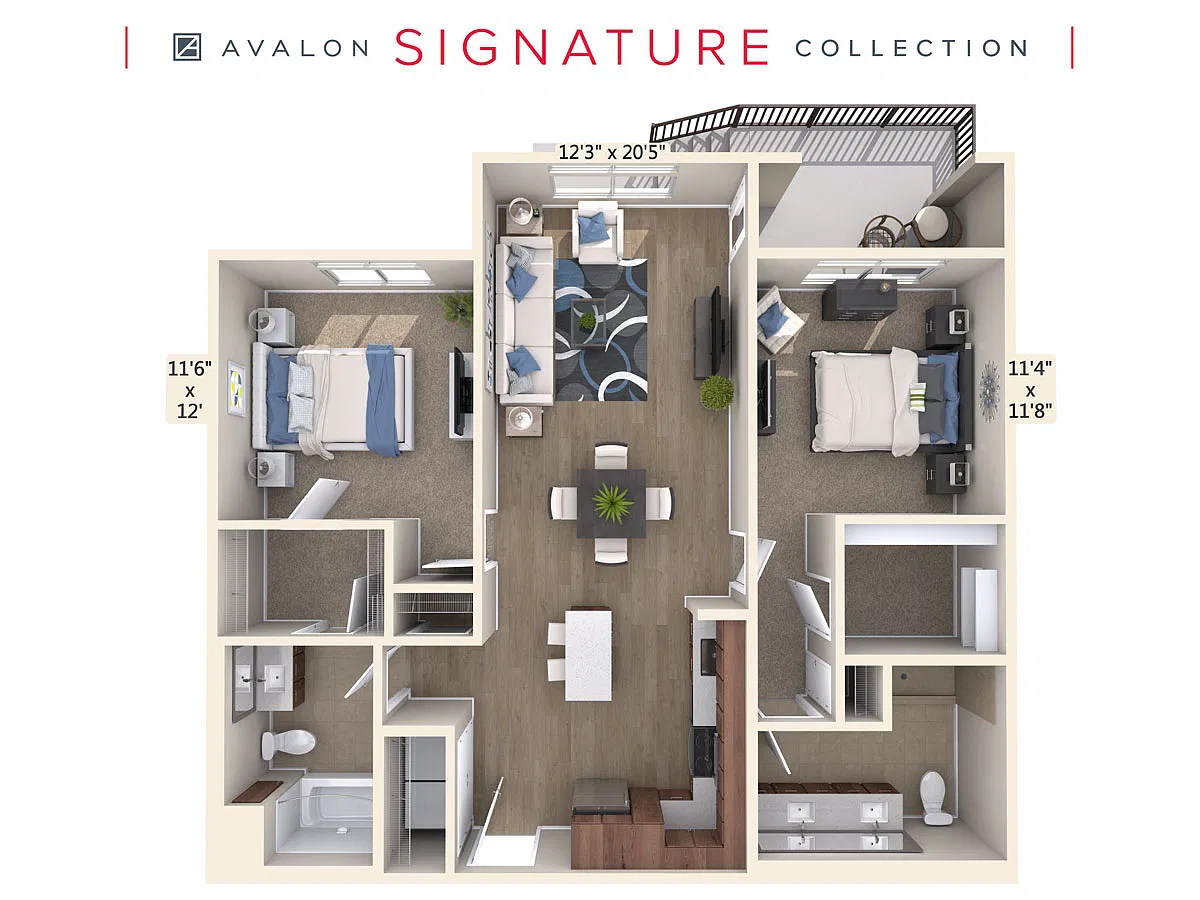 Floor plan B10-D-Wal