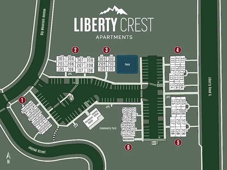 LIBERTY CREST APARTMENTS — Photo 38