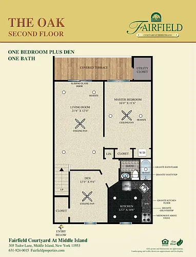 Floor plan The Oak
