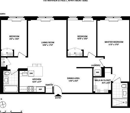 1st image of 110 Warren St APT B302