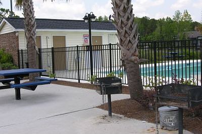 Pool and Picnic Area