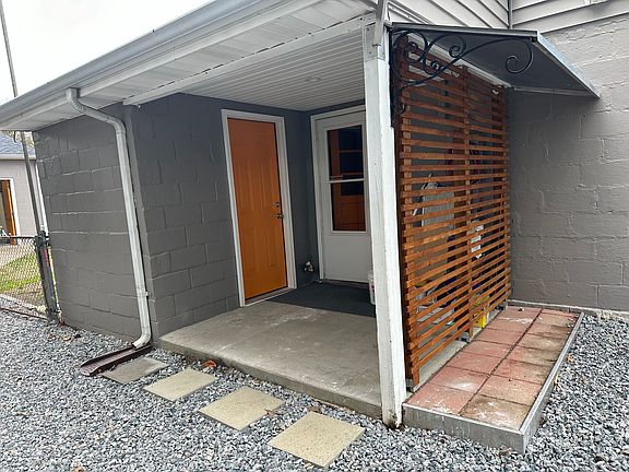 Side entrance