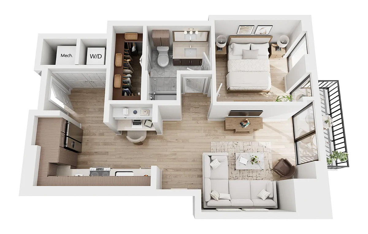 Floor plan A1