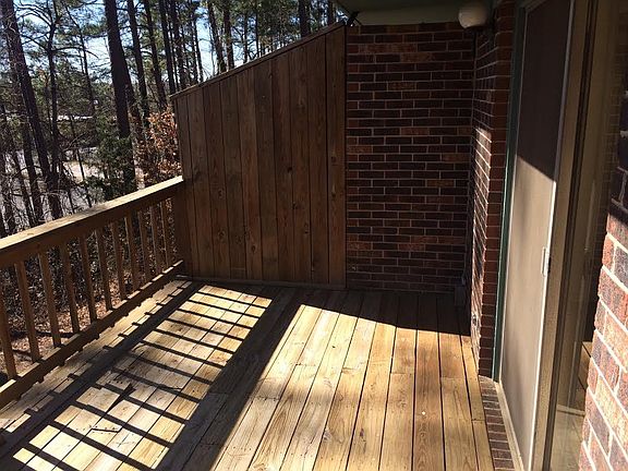 Upstairs balcony