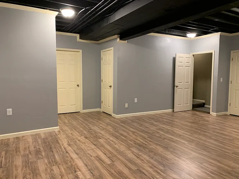 spacious rec room