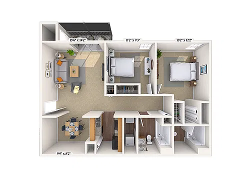 Floor plan The Belmont