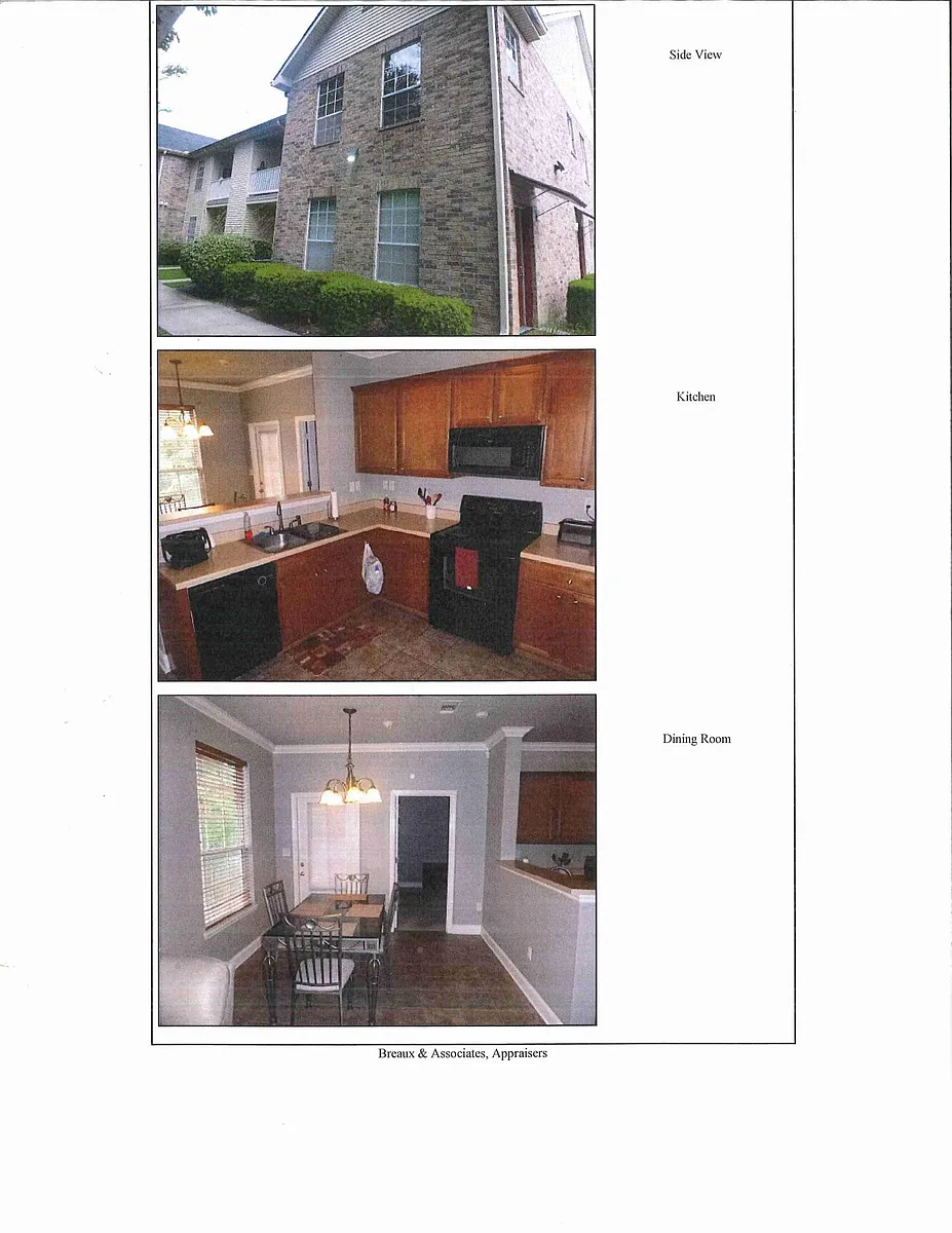 Outside view, Kitchen and Breakfast area - 900 Dean Lee Dr #1105