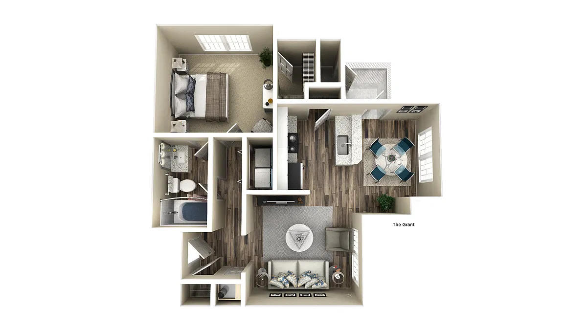 Floor plan The Grant