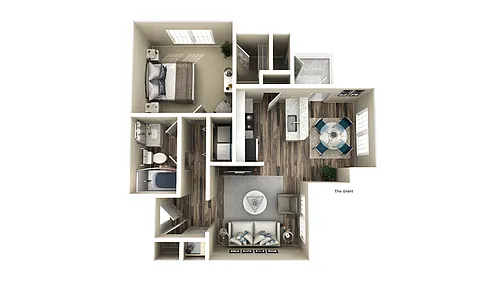 Floor plan The Grant