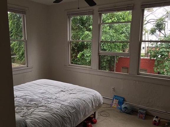Airy back bedroom