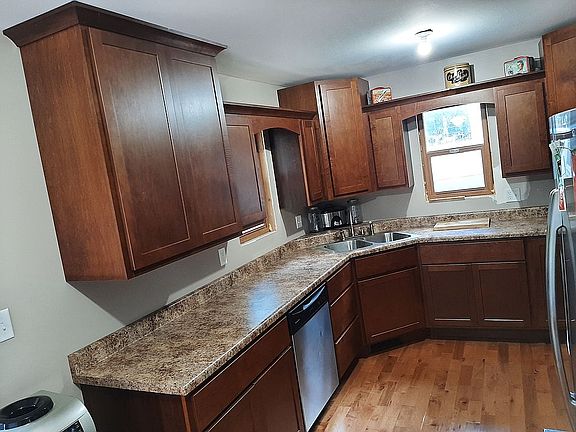 All new kitchen