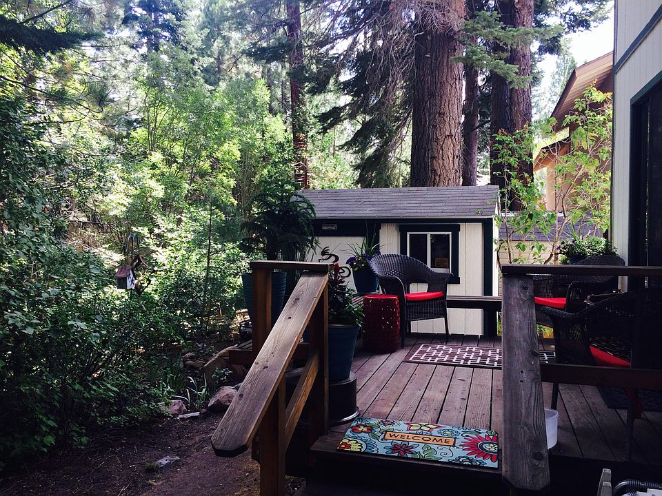 Back Deck - overlooks year round creek.