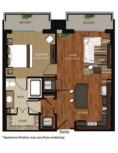 Floor plan A4-R