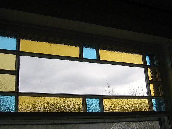 100 year old stained glass
