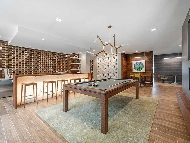 Play a game of pool or lounge by the fireplace - relax your way in our clubhouse