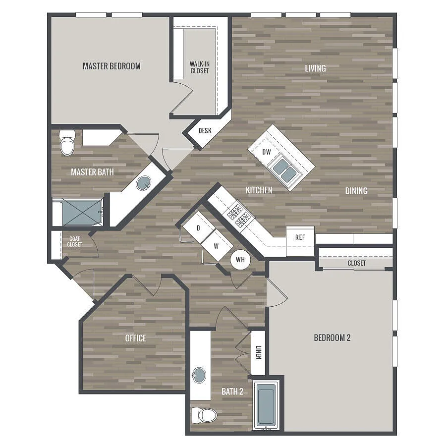 Floor plan 2DE