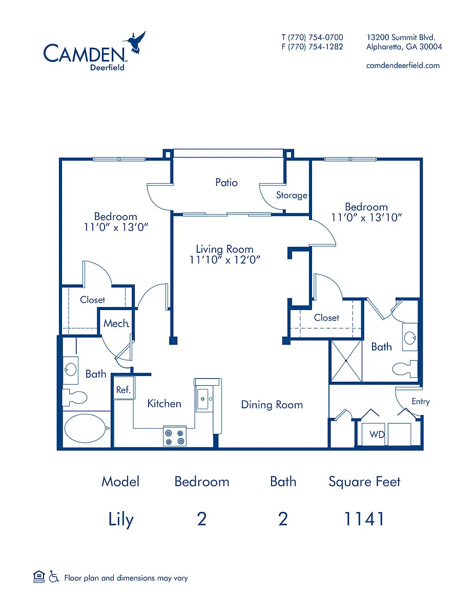 Floor plan Lily